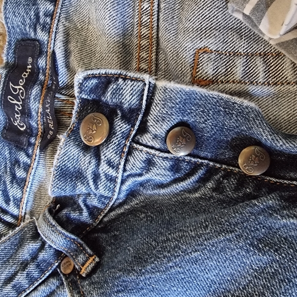 Earl jean men's medium washed relaxed fit jeans size 30x32 - Picture 8 of 11